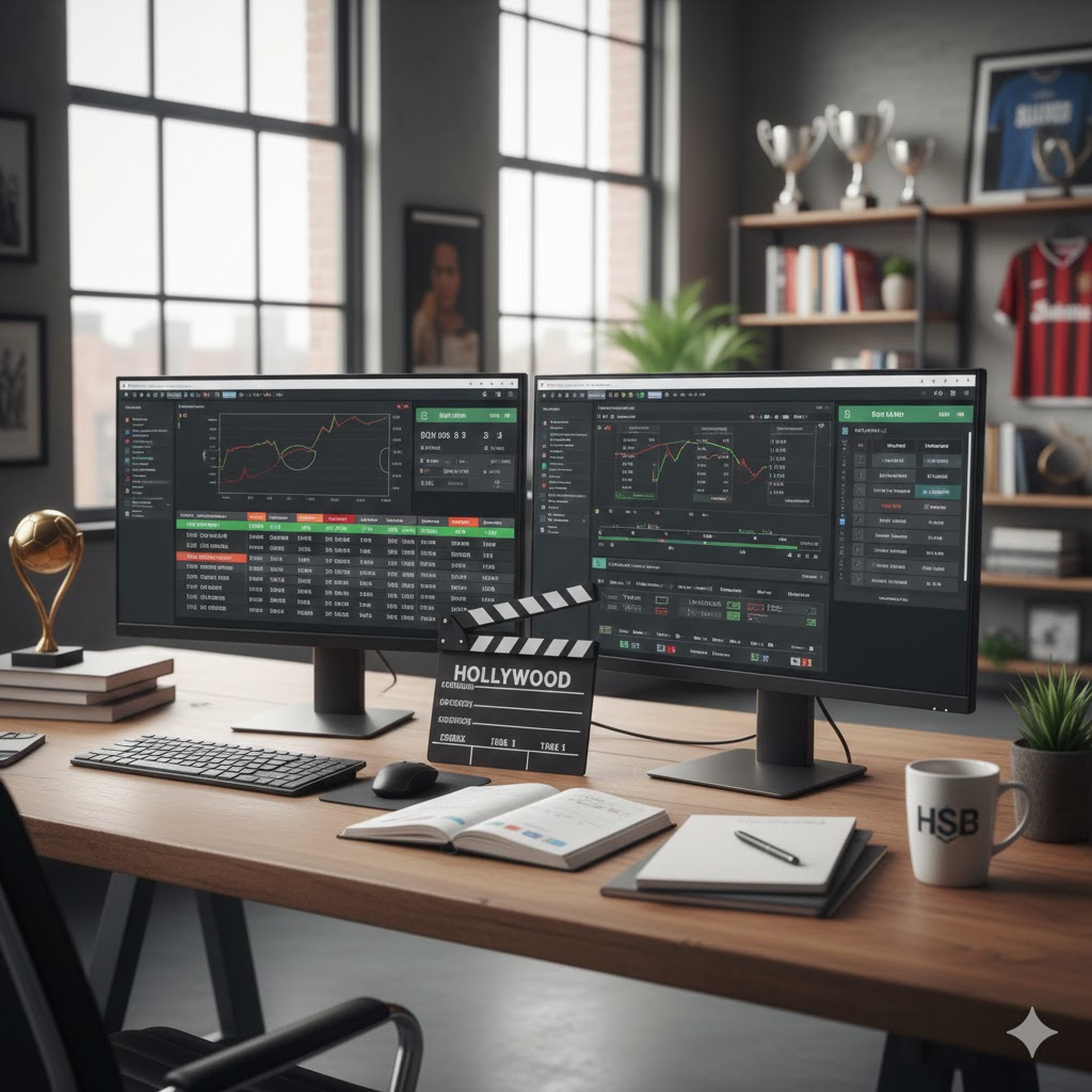 L'équipe Hollywood Sport & Bonus au travail